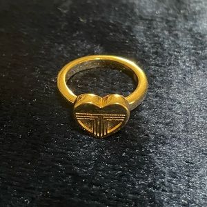 Tory Burch Adeline heart ring